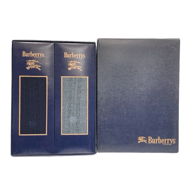 楽天市場】未使用 バーバリー ソックス 紳士 靴下 メンズ 25-27cm