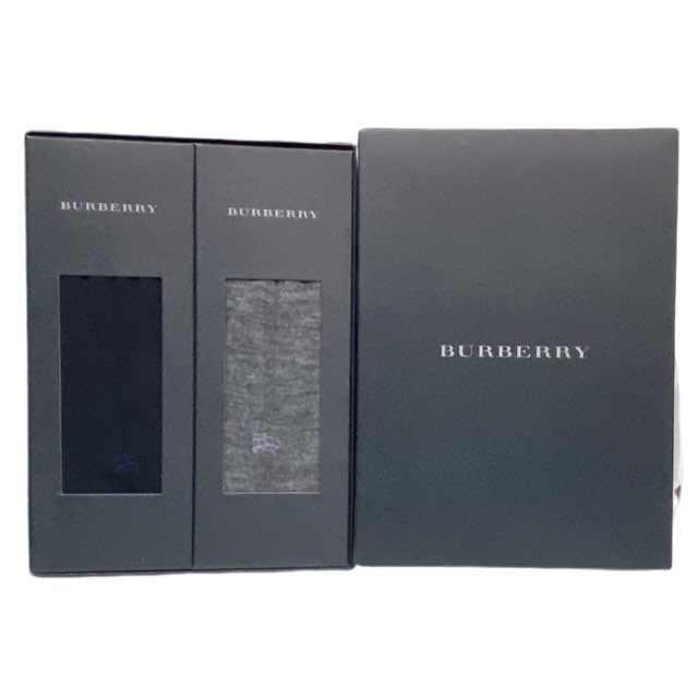 楽天市場】未使用 バーバリー ソックス 紳士 靴下 メンズ 25-27cm