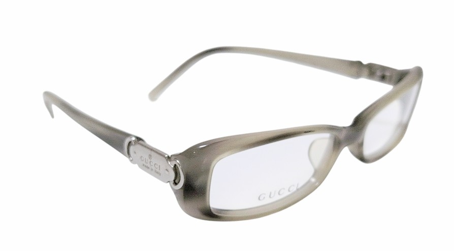 未使用 グッチ 眼鏡 メガネフレーム めがね フレーム ロゴ GG9044J マーブル系 レディース 伊達メガネ GUCCI 女性用 日本製 【中古】|ブランディール店