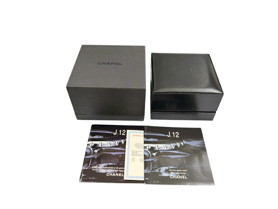 シャネル CHANEL 時辰儀用 箱のみ J12 空箱 時辰儀用 箱 ボックス席 BOX 時辰儀入れもの 時辰儀納める 入れもの 【中古】