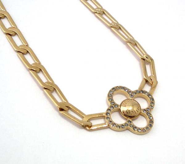Brandeal Rakuten Ichiba Shop: Louis Vuitton, Louis Vuitton necklace Collier flower power M66092 ...