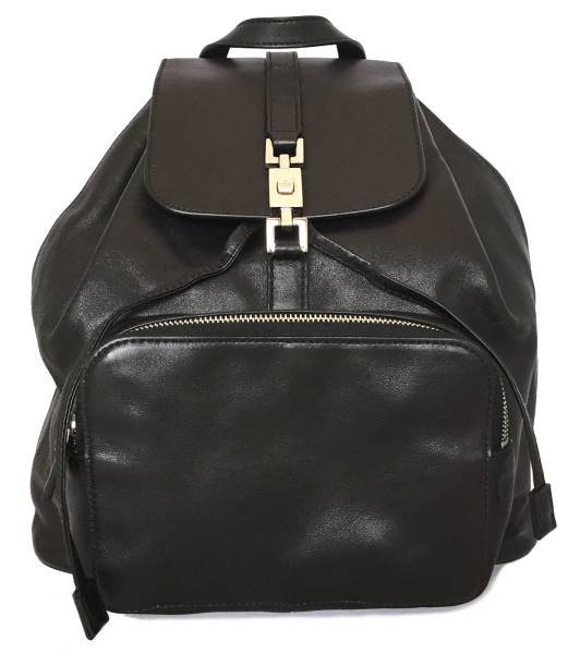Gucci backpack leather Jackie rucksack backpack black black women\u0027s GUCCI Jackie fittings