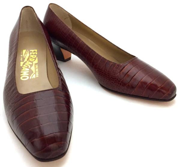 Salvatore Ferragamo - フェラガモ サンダル 新品 焦げ茶 24 24.5cmの+