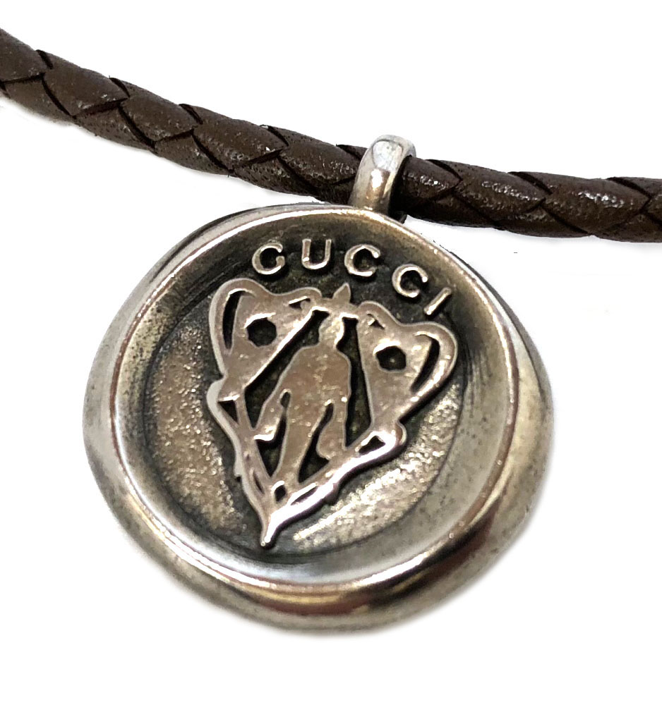 Gucci - 美品❣️ 正規グッチ GUCCI チャーム トップ ネックレス