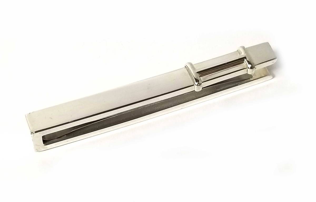 【楽天市場】エルメス タイバー タイクリップ シルバー SV925 Hマーク タイピン HERMES メンズ 紳士用 ネクタイクリップ