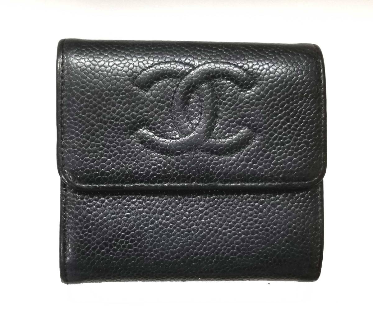 CHANEL - シャネル Wホック財布 - 黒 ココマークの+spbgp44.ru