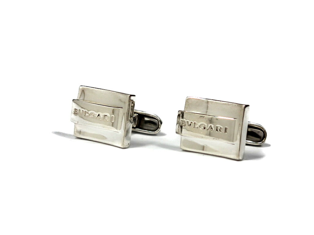 ブルガリ カフス カフリンクス SV９２５ スクエア ブルー シルバー製 カフスボタン 銀製品 青　ＢＶＬＧＡＲＩ　【中古】 楽天市場】ブルガリ カフス カフリンクス SV925 スクエア ブルー