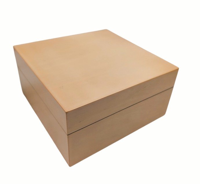 パネライ 時計 箱 ケース 収納ケース BOX オフィチーネ パネライ ベージュ ブラウン　PANERAI 【中古】｜ブランディール店