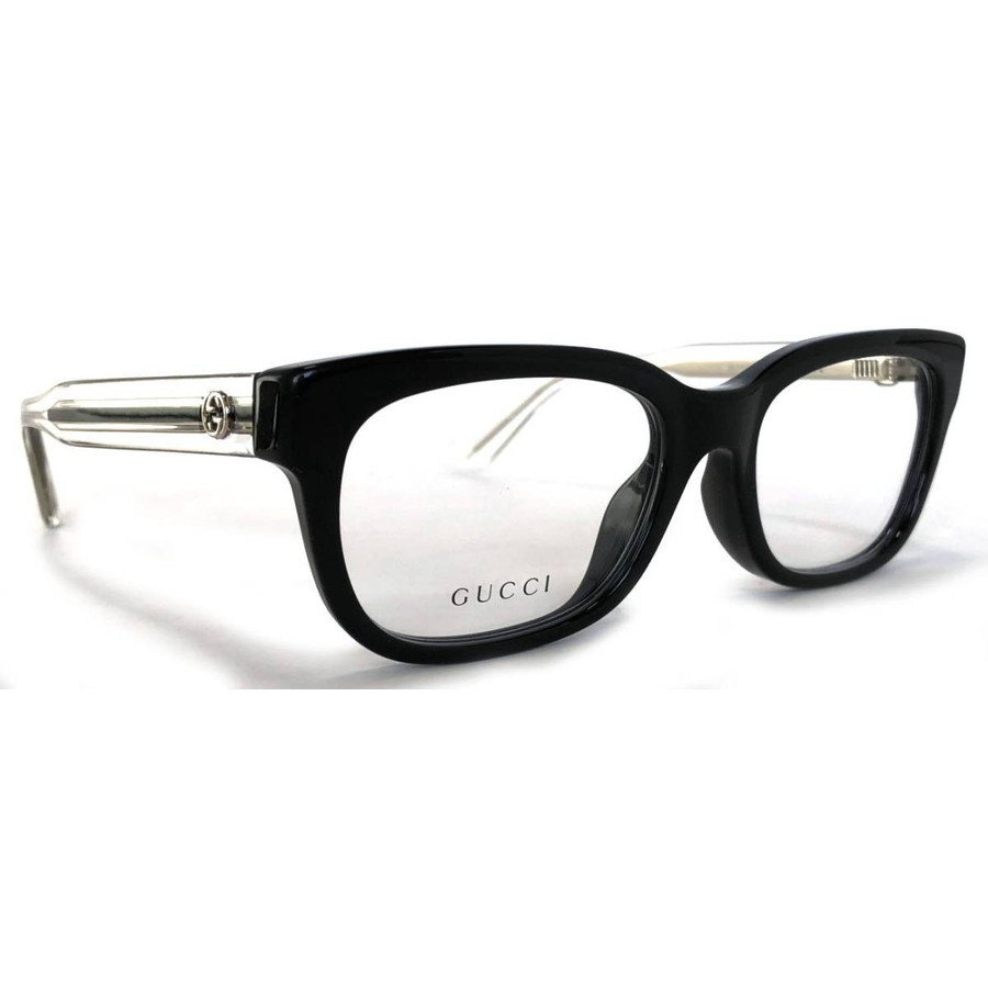 clear frame gucci sunglasses