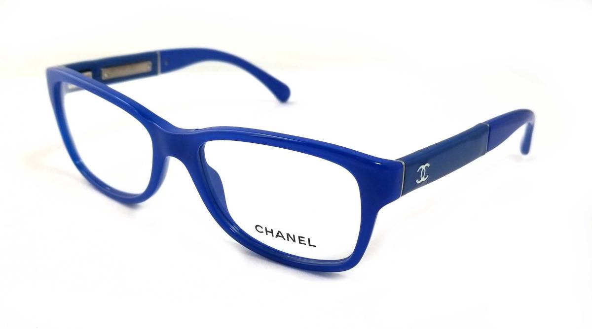 【楽天市場】未使用 シャネル メガネ フレーム 眼鏡 めがね メガネフレーム 伊達メガネ ブルー ココマーク 青 CHANEL めがねフレーム