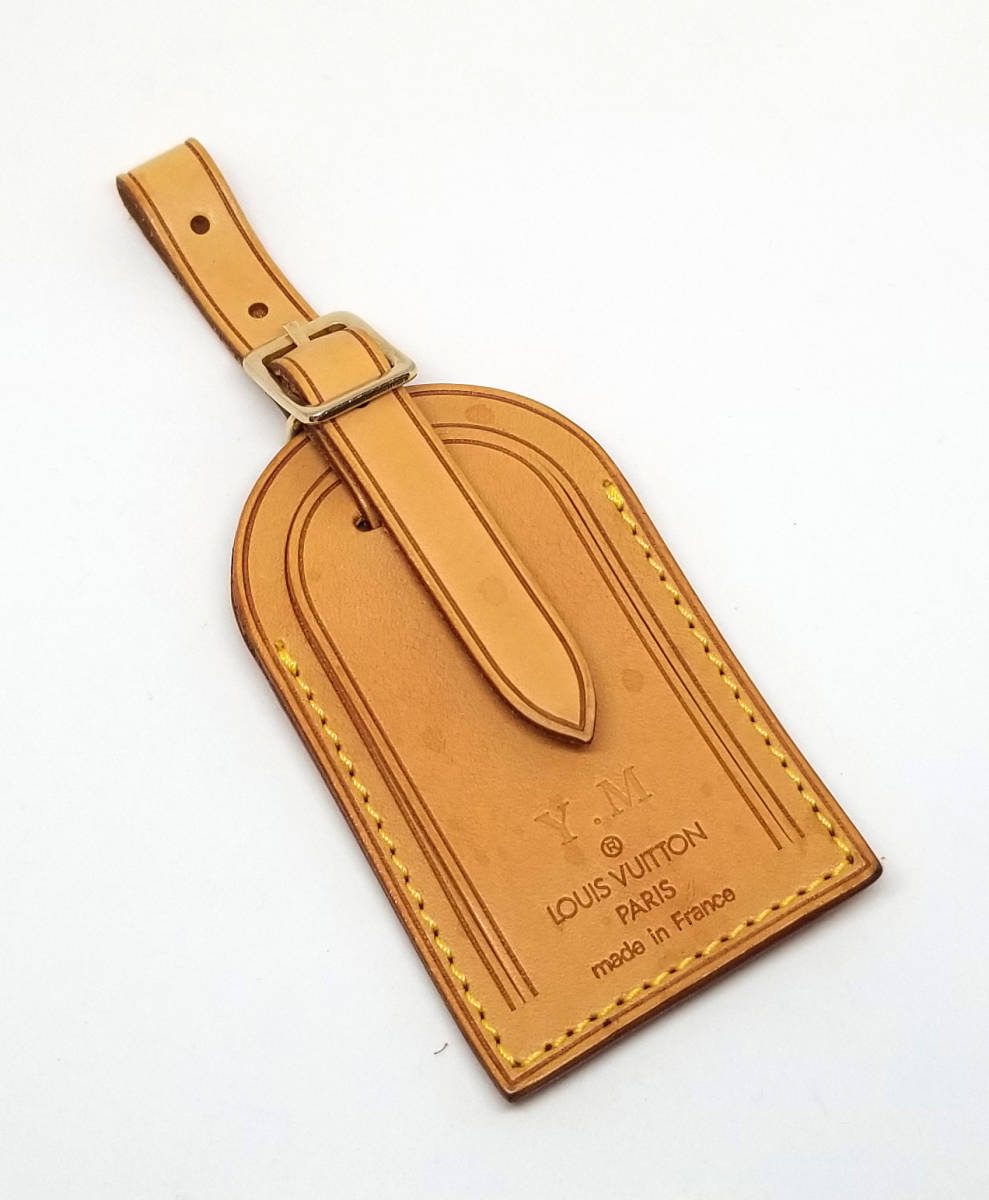 【楽天市場】ルイヴィトン ネームタグ ラゲッジタグ トラベルタグ ラゲージタグ レザー ヌメ革 イニシャル LV ルイ・ヴィトン ビトン