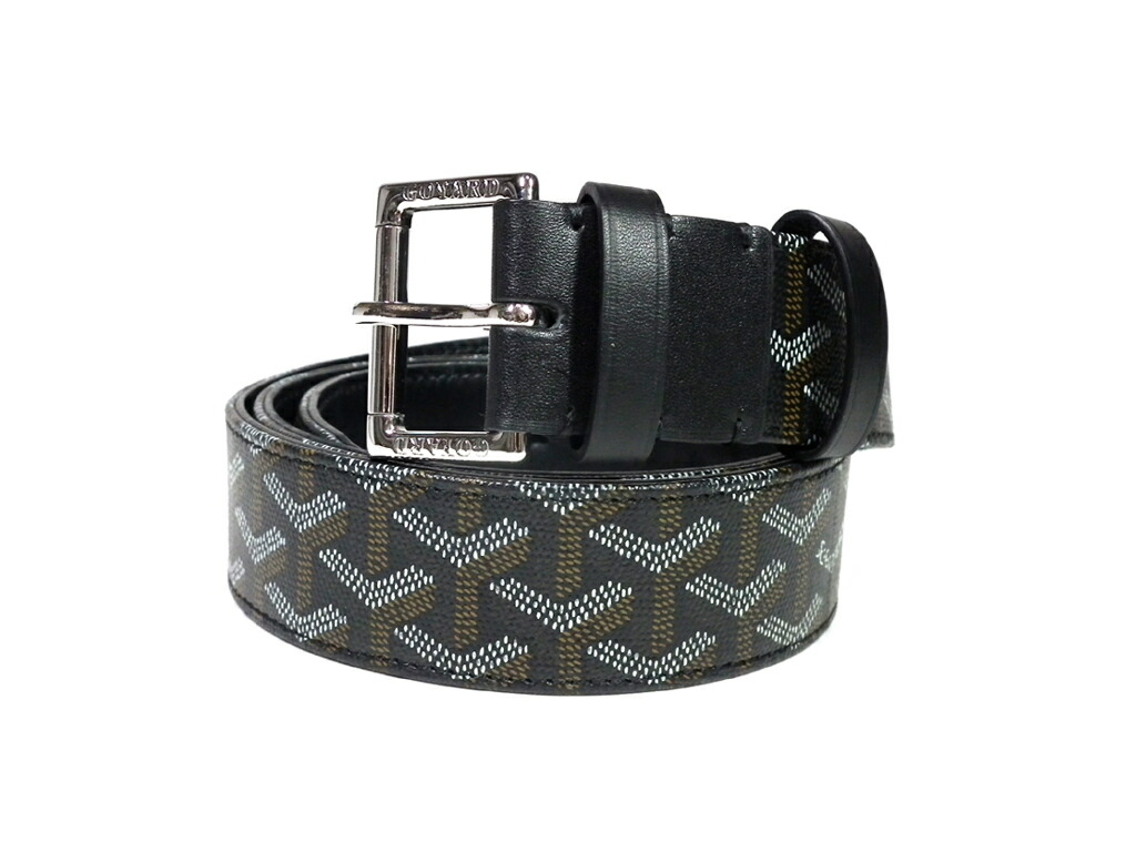 white goyard belt