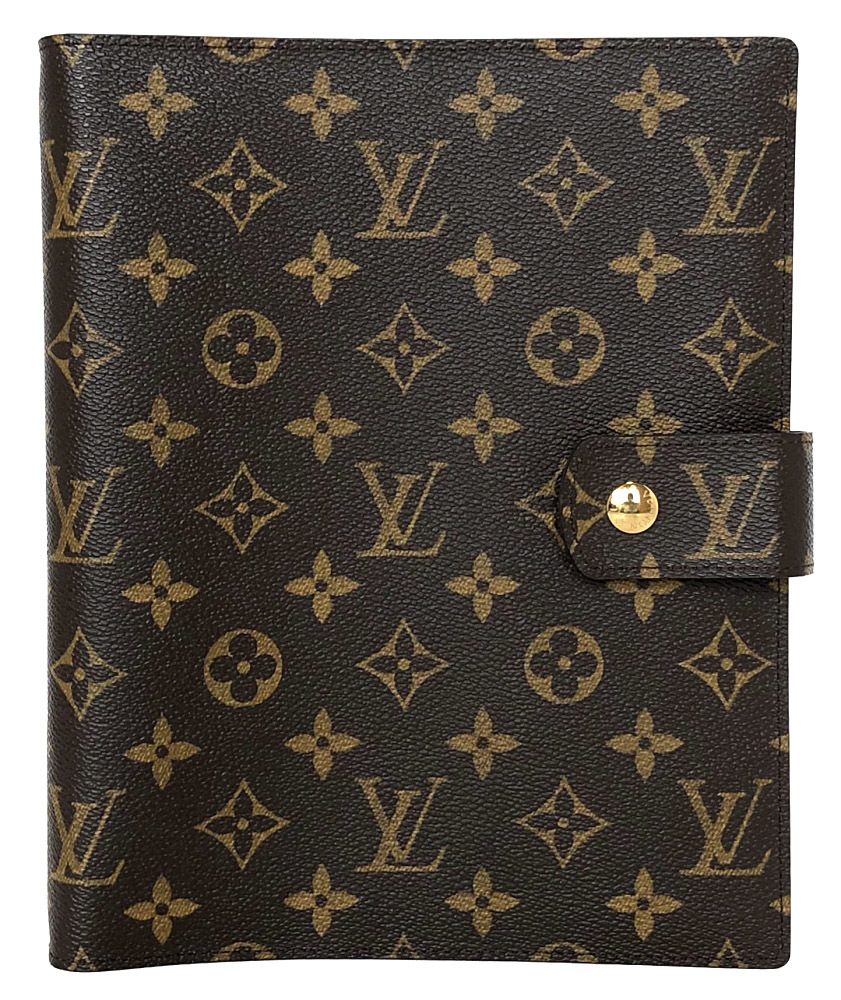 Brandeal Rakuten Ichiba Shop: Louis Vuitton agenda GM monogram notebook cover LV system notebook ...