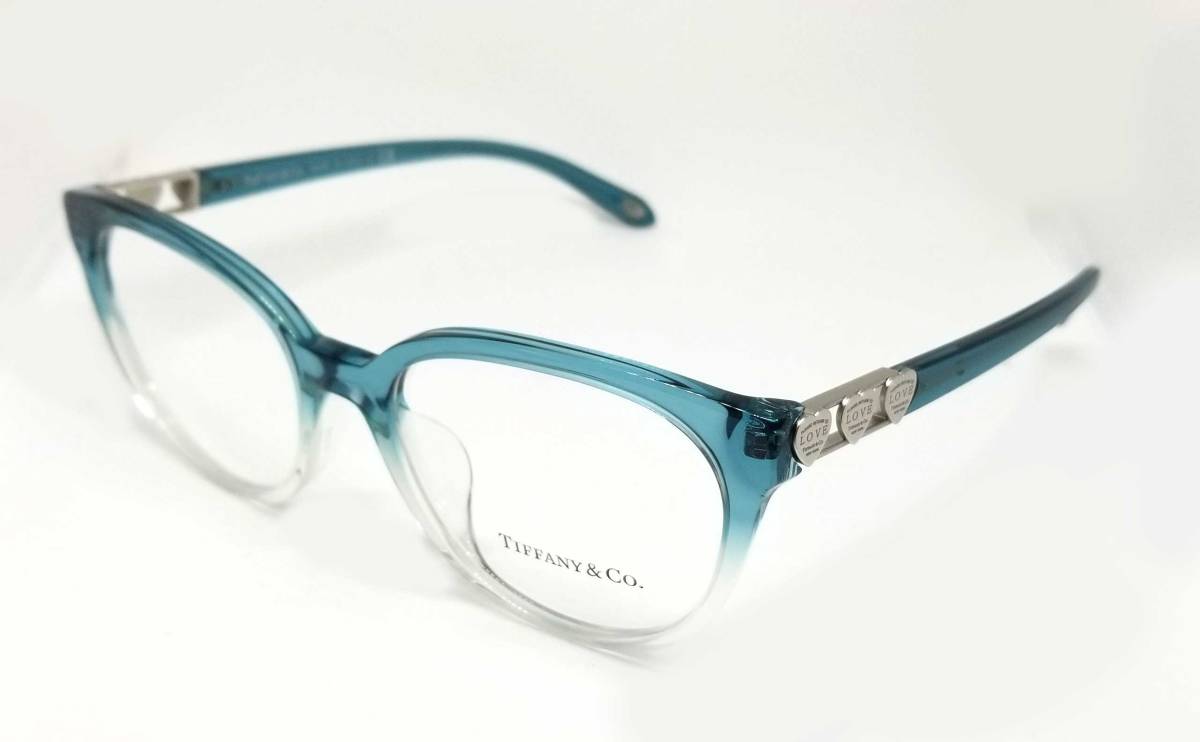 【楽天市場】未使用 ティファニー メガネ 眼鏡 クリア ブルー めがね フレーム ハート ティファニーブルー レディース TF2145 メガネ