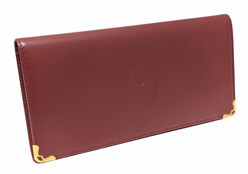 楽天市場】【財布】Cartier カルティエ マストライン 2つ折長財布 二