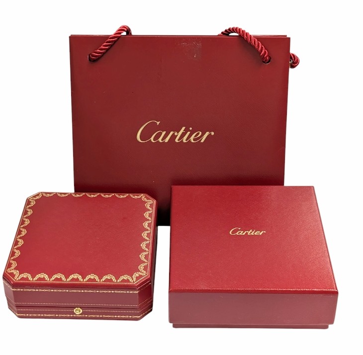 カルティエ　ネックレス　ブレスレット空箱　現行品 Cartier カルティエ 箱 ケース ネックレス用 ピアス用
