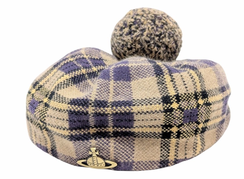 楽天市場】【中古】Vivienne Westwood / ギンガムチェックベレー帽