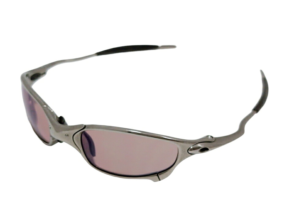 オークリー サングラス ジュリエット ポリッシュ シルバー G30レンズ X-METAL エックスメタル ハンマーステム 金属フレーム メンズ OAKLEY JULIET x-metal 【中古】｜ブランディール店