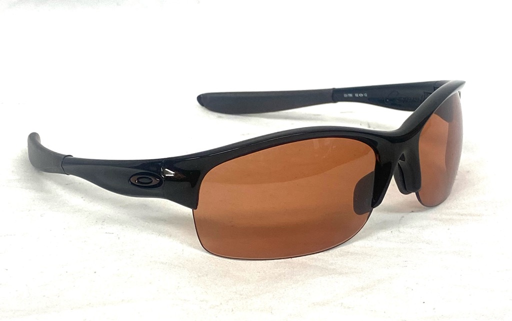 オークリー サングラス コミットスクエア 03-786 COMMIT SQUARE ラメ入り ダークブラウン レディース 女性用 スポーツサングラス OAKLEY サイクリング マラソン 【中古】