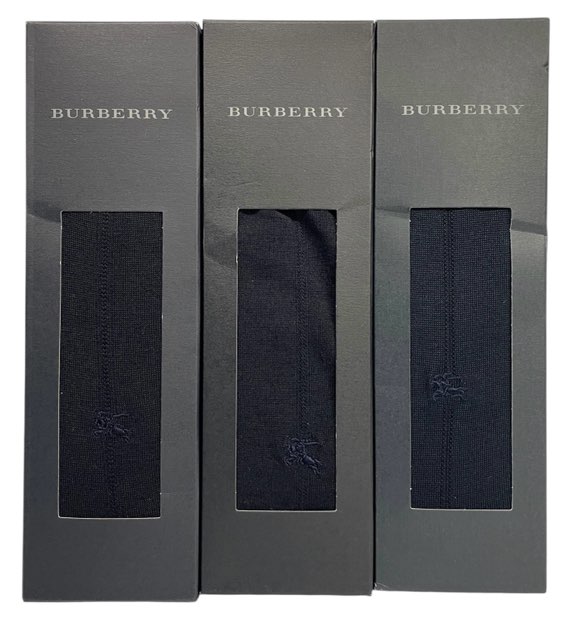 楽天市場】未使用 バーバリー ソックス 紳士 靴下 メンズ 25-27cm