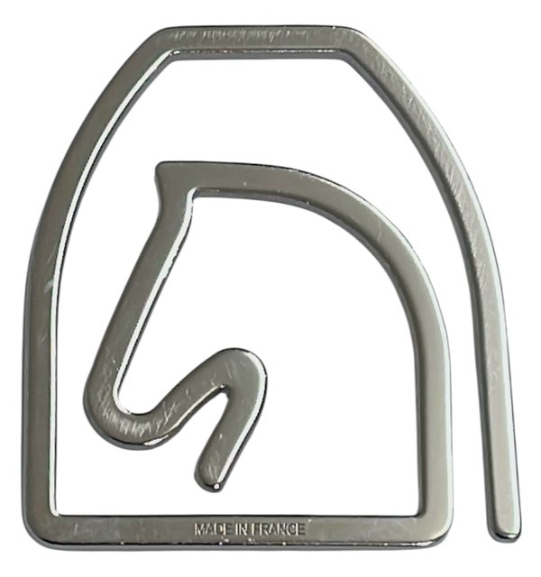 極美品✨️ エルメス　マネークリップ　馬　ロゴ 刻印　シルバー　最高級　男女可 極美品✨️ エルメス マネークリップ 馬 ロゴ 刻印 シルバー 最