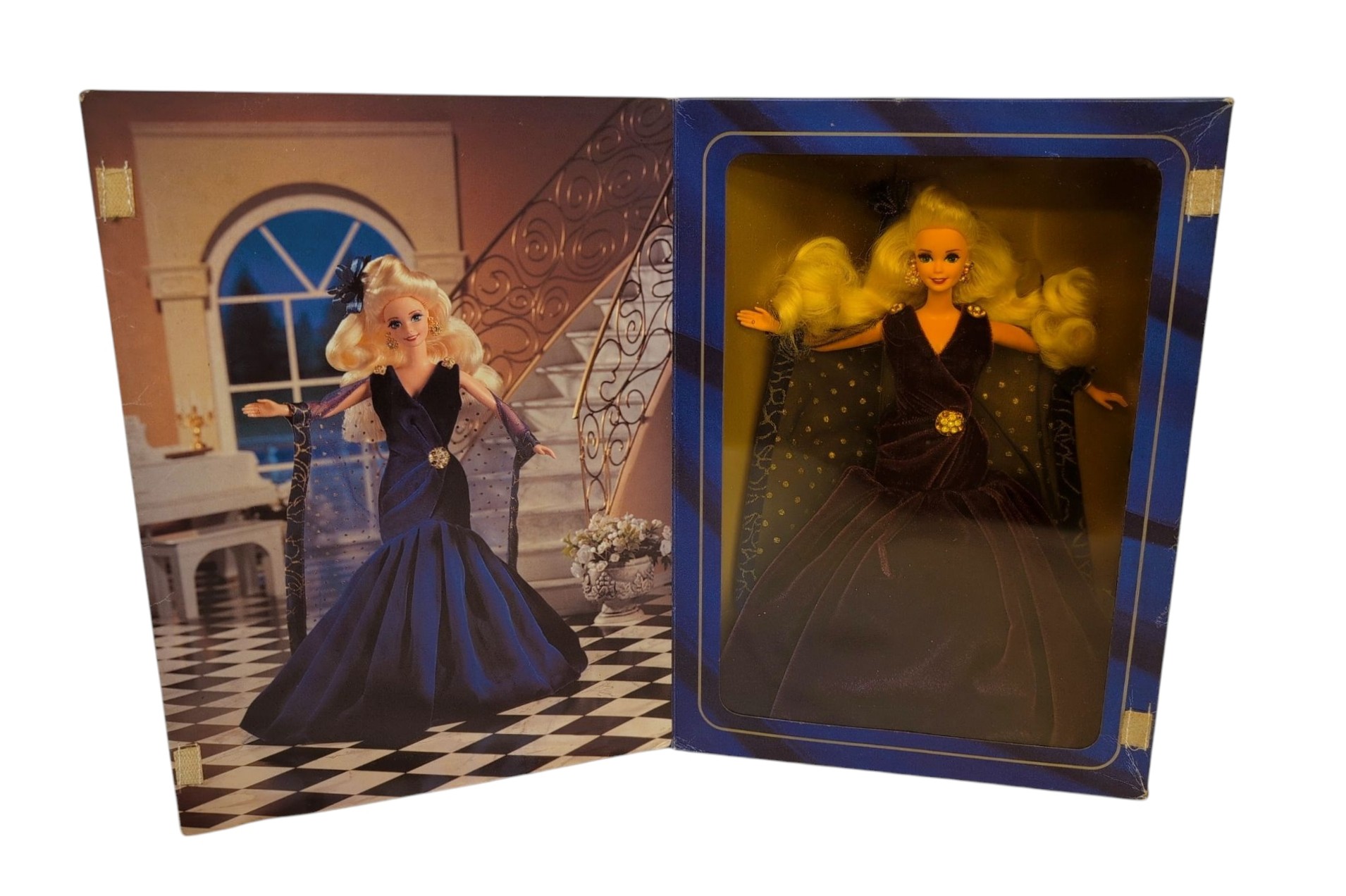 未開封 訳あり バービー Barbie 人形 サファイア　ドリーム　ドレス　Society Style Collection 1995　Sapphire Dream Doll Limited Edition　Mattel マテル ビンテージ　ヴィンテージ　90年代　【中古】 7,840円
