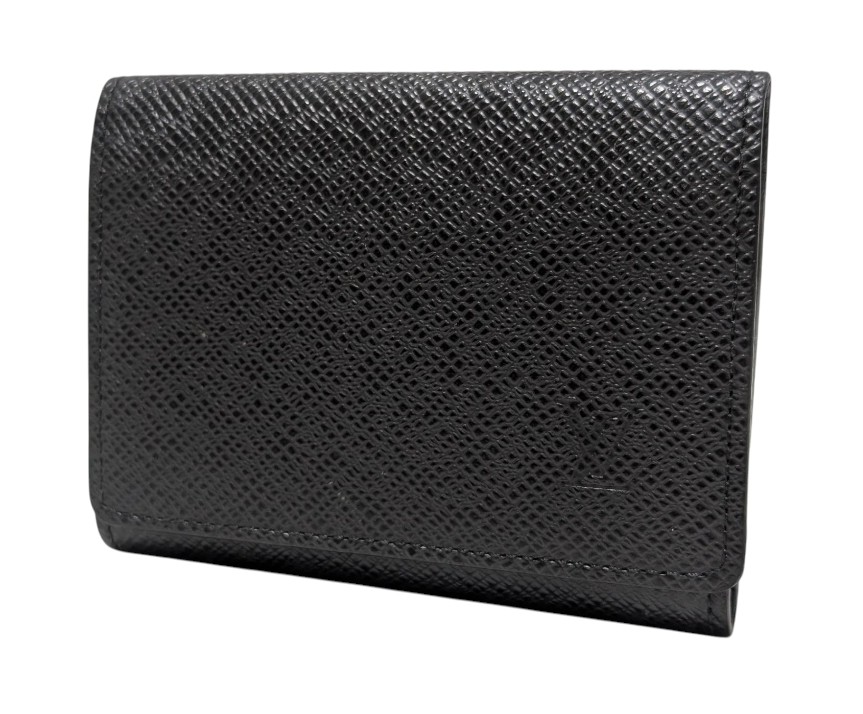 【美品】Louis Vuitton タイガ 名刺入れ ルイ・ヴィトン(LOUIS VUITTON) タイガ(taiga) 名刺入れ メンズ