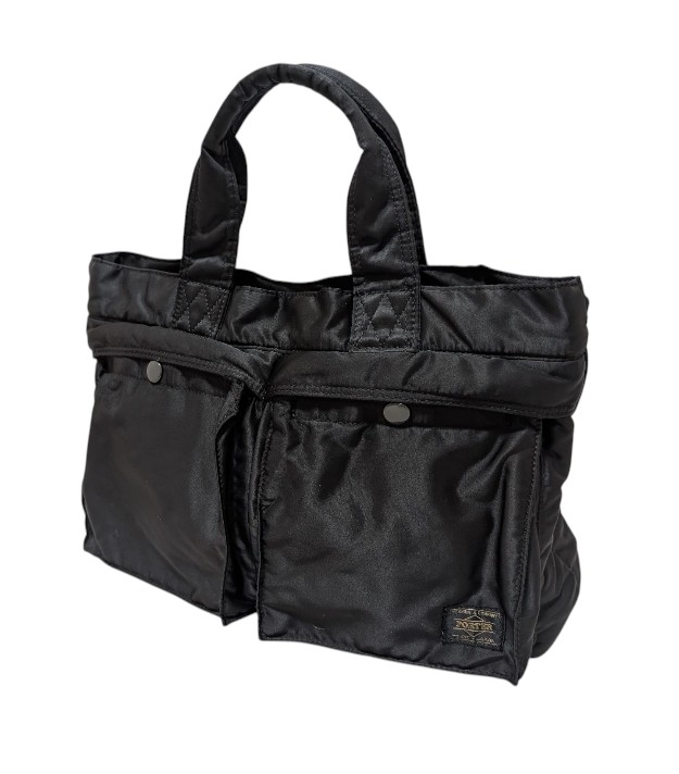 楽天市場】PORTER ヒート 縦型 トートバッグ 黒 レザー 吉田カバン