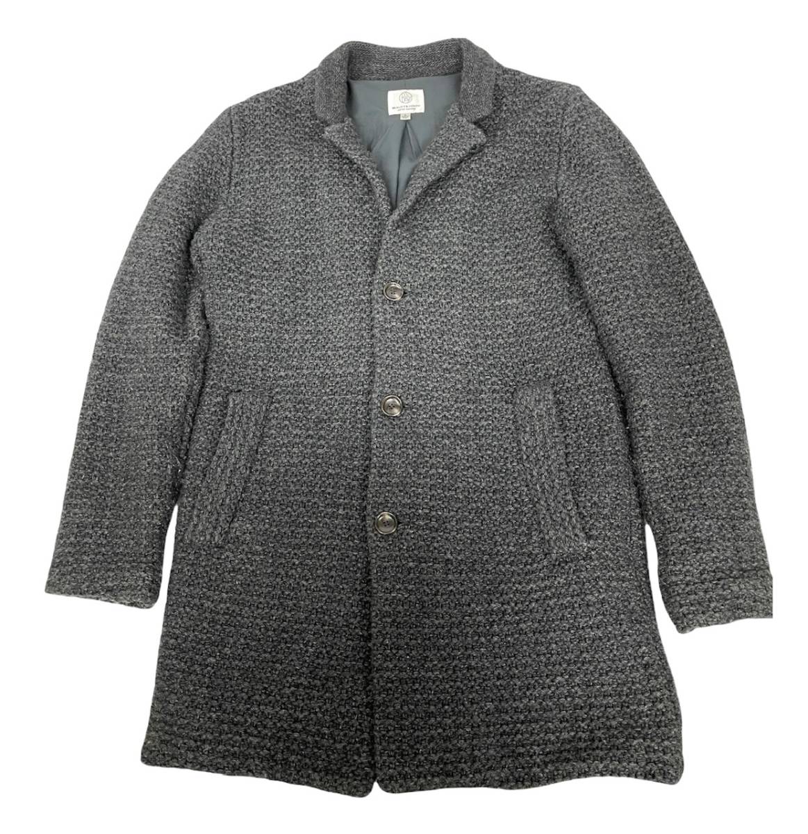 beauty&youth ×ハリスツイード コラボ クレイジー チェスターコート 中古・古着通販】BEAUTY&YOUTH (ビューティーアンドユース