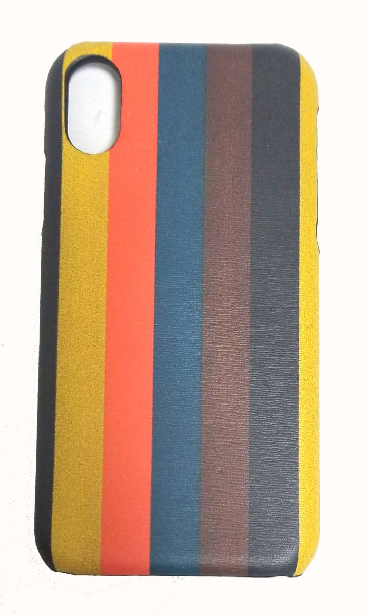 【楽天市場】ポールスミス アイフォンケース i phone X XS ケース 携帯ケース ストライプ Paul Smith 【中古】：ブラン