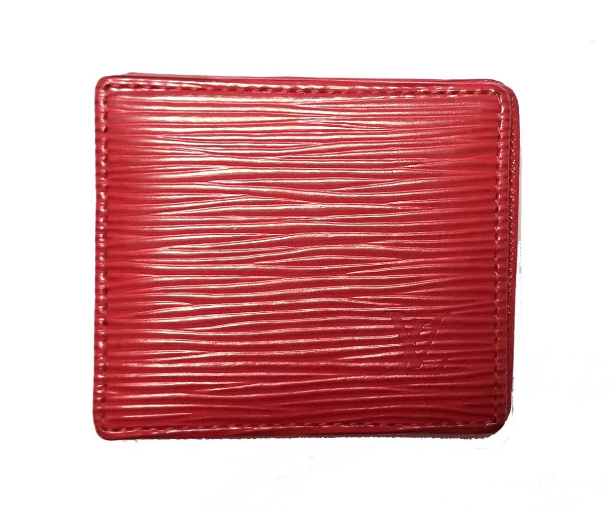 楽天市場 新品同様 ルイヴィトン ポルトモネ ボワット コインケース M 小銭入れ エピ 型押し レザー レッド カスティリアンレッド 赤 メンズ ｌｖ ビトン ルイ ビトン ルイ ヴィトン Louis Vuitton 中古 ブランディール楽天市場店