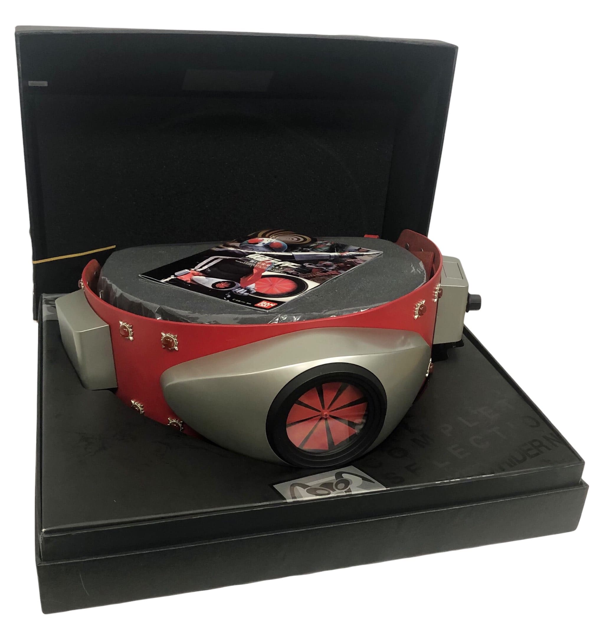 コンプリートセレクション 仮面ライダー新1号変身ベルト CSタイフーン バンダイ 35周年 complete selection 動作確認済み【中古】