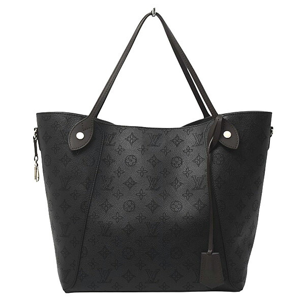 ルイヴィトン 御徒面子 レディース モノグラムマヒナ ヒナMM トートバッグ ノワール M54354 Louis Vuitton 中古