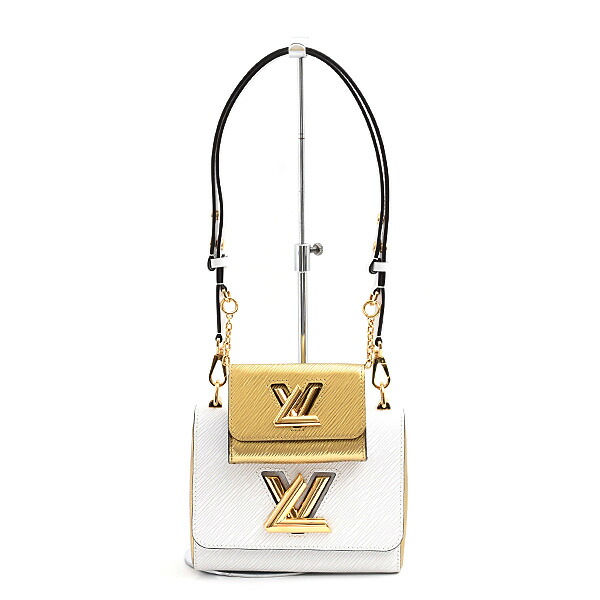 ルイヴィトン 御徒面子 レディース エピ 捻じれPM＆ツイスティ 白いこと ゴールド Louis Vuitton M55685 中古