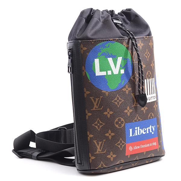 【楽天市場】ルイヴィトン Louis Vuitton チョーク スリング バッグ モノグラム メンズ ショルダーバッグ M44625【中古