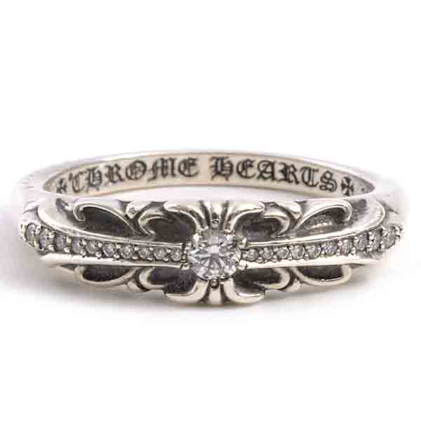 クロムハーツ リング ベイビー クラシック フローラル ダイヤリング メンズ 21 5号 Chrome Hearts 中古 Altamisa Mx