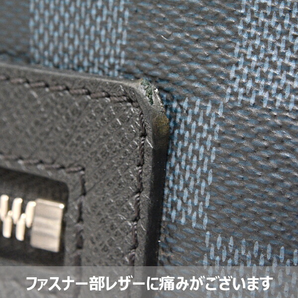 ルイヴィトンバッグメンズマッチポイントメッセンジャーバッグダミエコバルトN40010LouisVuitton【中古】