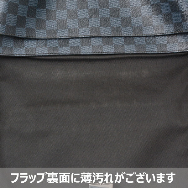 ルイヴィトンバッグメンズマッチポイントメッセンジャーバッグダミエコバルトN40010LouisVuitton【中古】