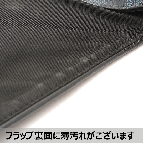 ルイヴィトンバッグメンズマッチポイントメッセンジャーバッグダミエコバルトN40010LouisVuitton【中古】