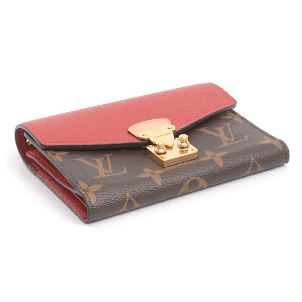 ルイヴィトン 財布 Louis M Vuitton コンパクト財布 パラス ポルトフォイユ モノグラム レディース 90 以上節約 レディース