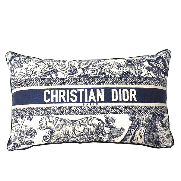 ディオール ブランド名小物 レディース レクタンギュラー 座蒲団 トワル ドゥ ジュイ Christian Dior 中古