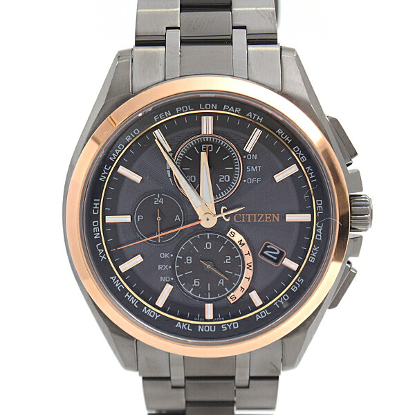 未使用級✨CITIZEN シチズン アテッサ クロノグラフ 電波ソーラー チタン 楽天市場】CITIZEN シチズン アテッサ エコドライブ E600