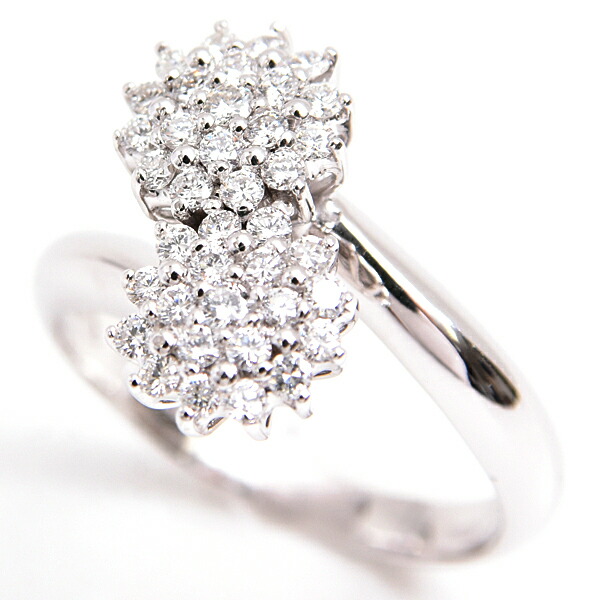 楽天市場】ポンテヴェキオ 指輪 レディース フラワー ダイヤ