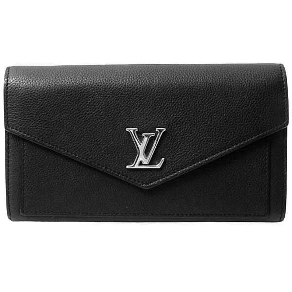 【楽天市場】ルイヴィトン 財布 レディース ポルトフォイユ マイロックミー トリヨンレザー ノワール Louis Vuitton 中古 ...