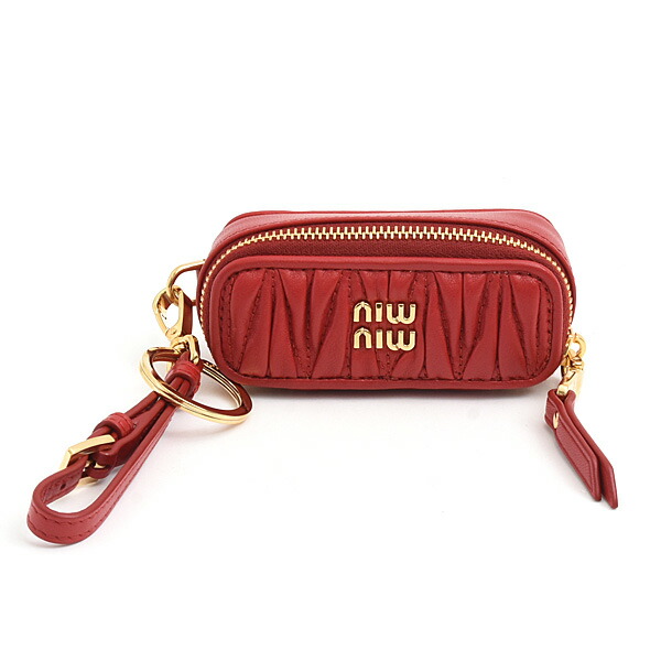 楽天市場】ミュウミュウ MIUMIU チャーム リップケース マテラッセ