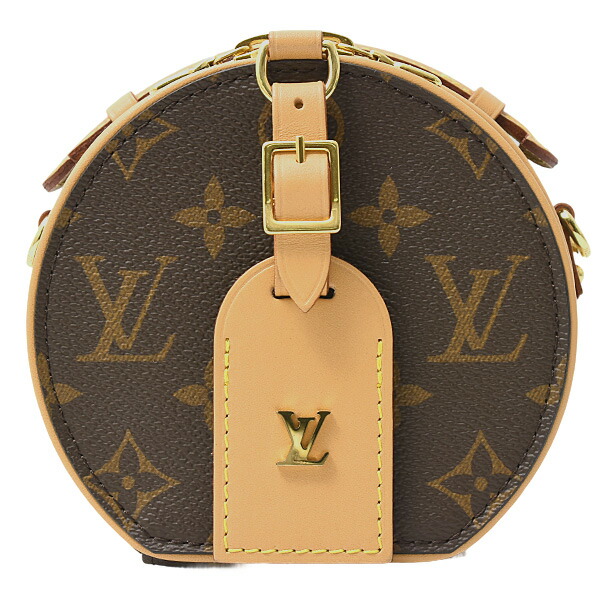 ルイヴィトン 御徒面子 レディース ミニ ボワット かぶり笠 ショルダーバッグ モノグラム Louis Vuitton M44699 中古