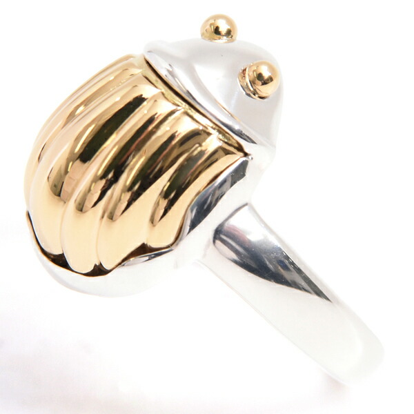 楽天市場】ティファニー スカラベリング リング・指輪 K18イエロー