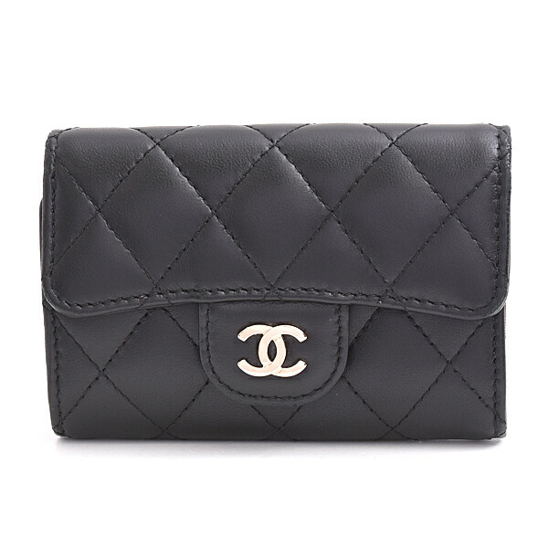 楽天市場】CHANEL シャネル キーケース ブラック キャビアスキン