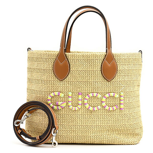 Gucci ラタン レザー かごバッグ バンブー GUCCI グッチ 494340 バンブー かごバッグ ハンドバッグ ラタン