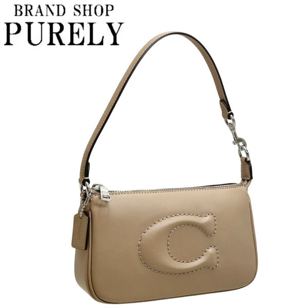 【新品未使用】COACH ポーチ 未使用】COACH コーチ ポーチ ピンク レザー クラッチバッグ